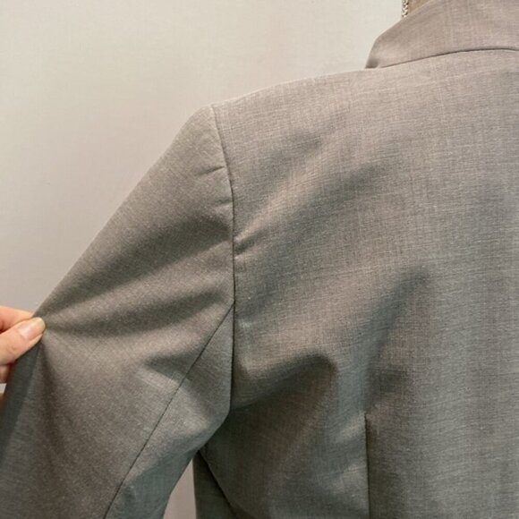 Calvin Klein Gray Classic blazer size 8 - Picture 9 of 15